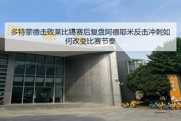 多特蒙德击败莱比锡赛后复盘阿德耶米反击冲刺如何改变比赛节奏